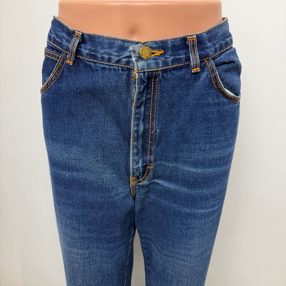Vintage Gitano 1980s Proportionally Sized Medium Wash Denim Jeans Womans Size 13 - Picture 3 of 14